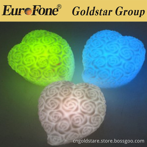2013 Promotional Gifts! ! ! Heart Shape Mini LED Night Light Lamp